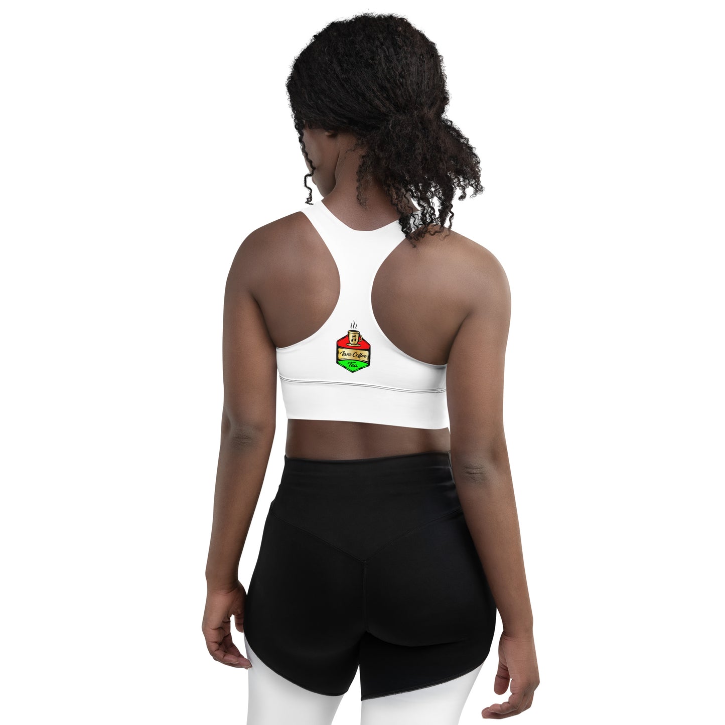 Iam Coffeetea Brawlin Longline sports bra