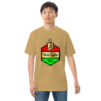 Iam Coffeetea Men’s premium heavyweight tee