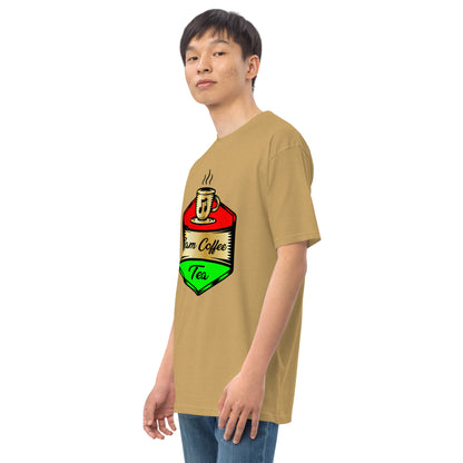 Iam Coffeetea Men’s premium heavyweight tee
