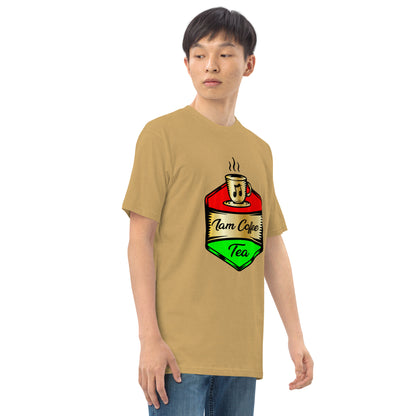Iam Coffeetea Men’s premium heavyweight tee