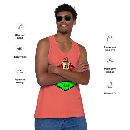 Iam Coffeetea Men’s premium tank top